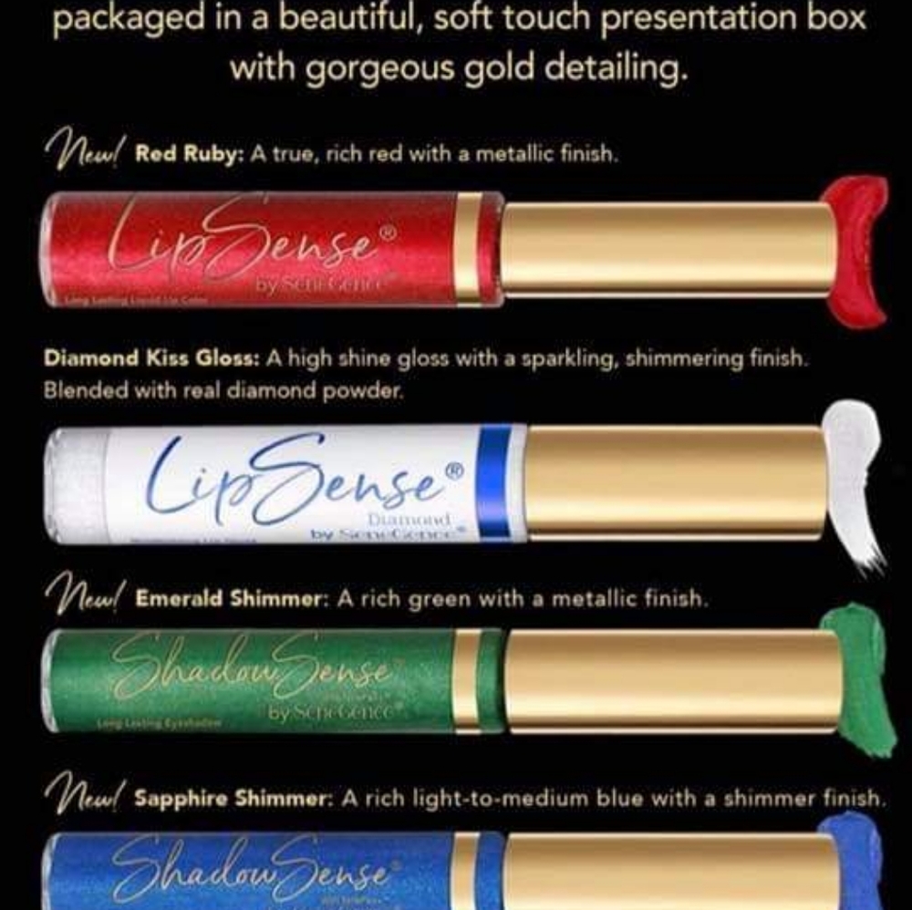I sell high end anti aging smudge proof makeup